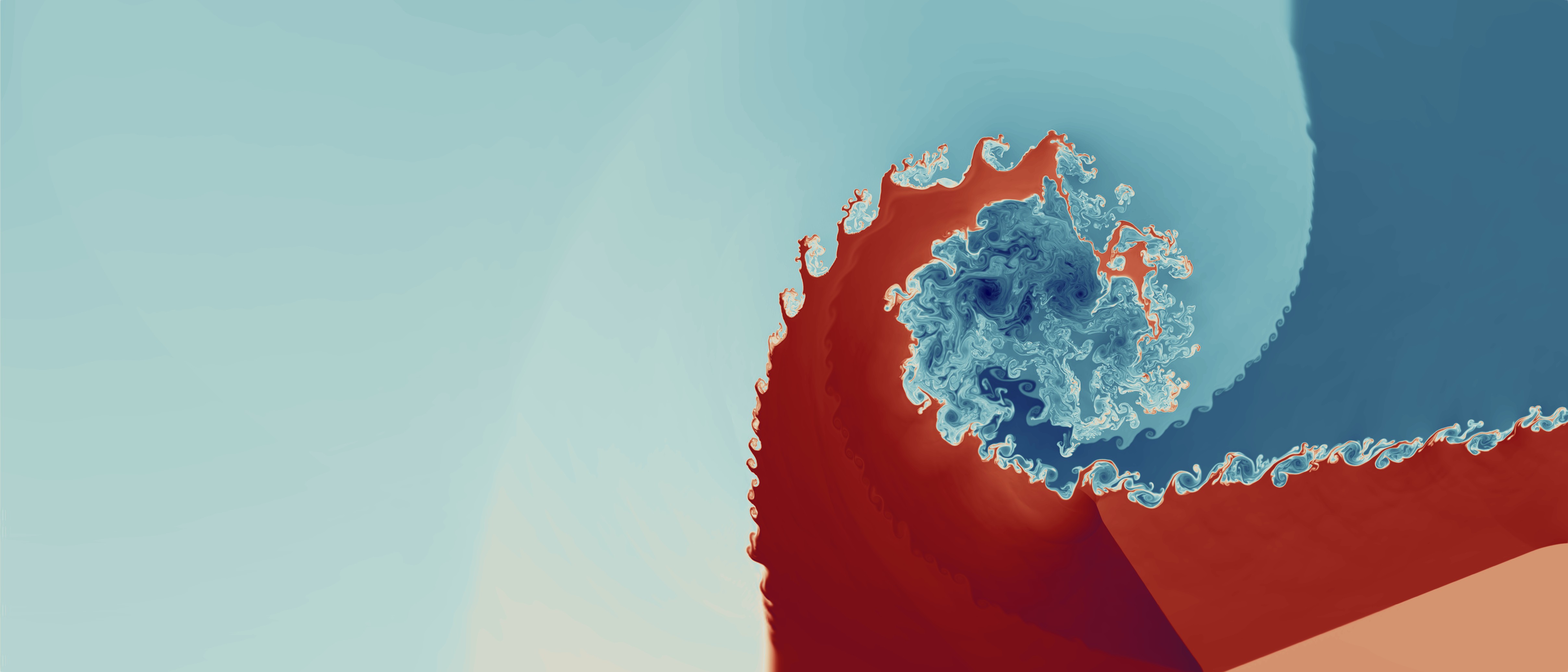 Shock-Triplepoint Interaction